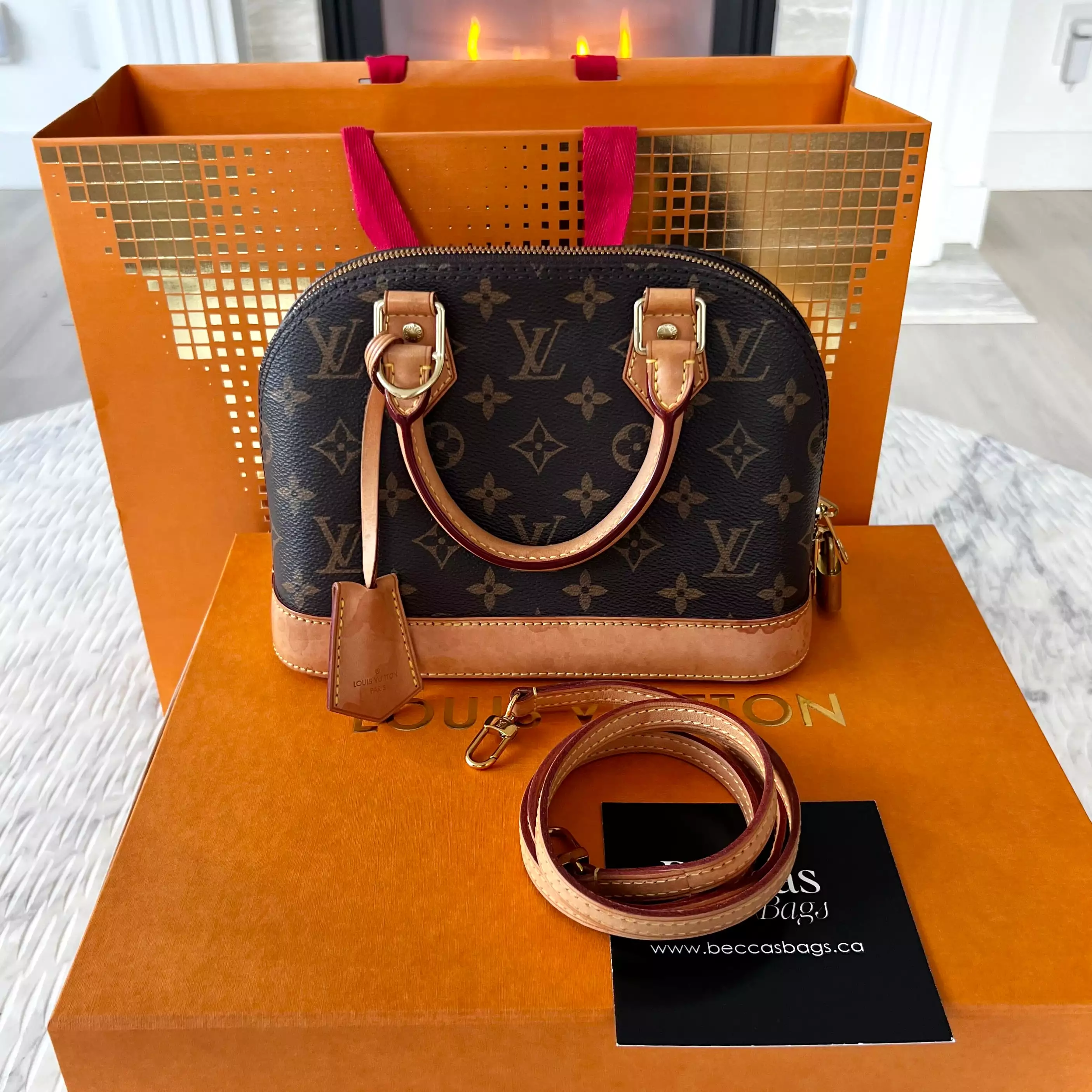 Louis Vuitton Alma BB Bag