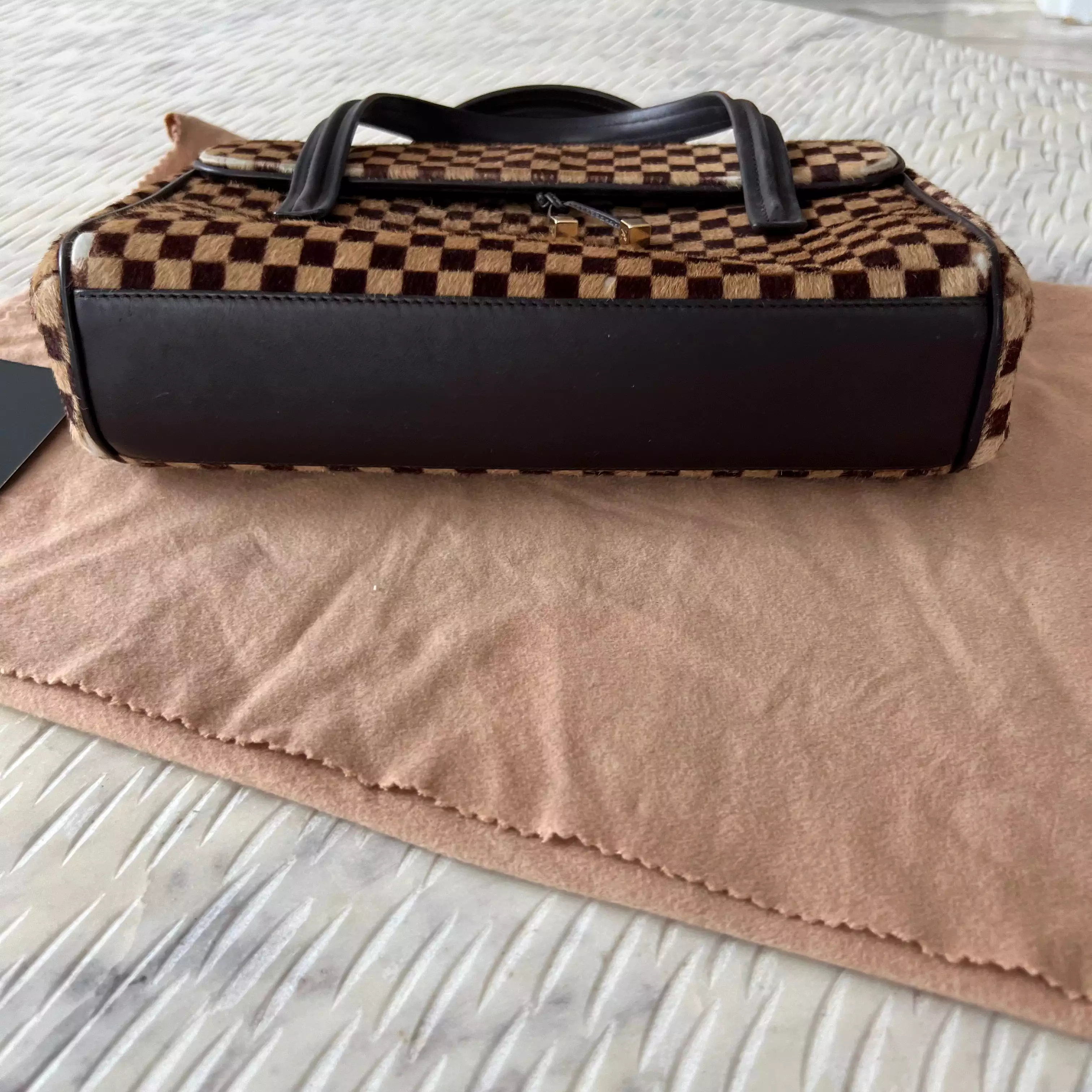 Louis Vuitton Damier Sauvage Lionne Calf Hair Bag