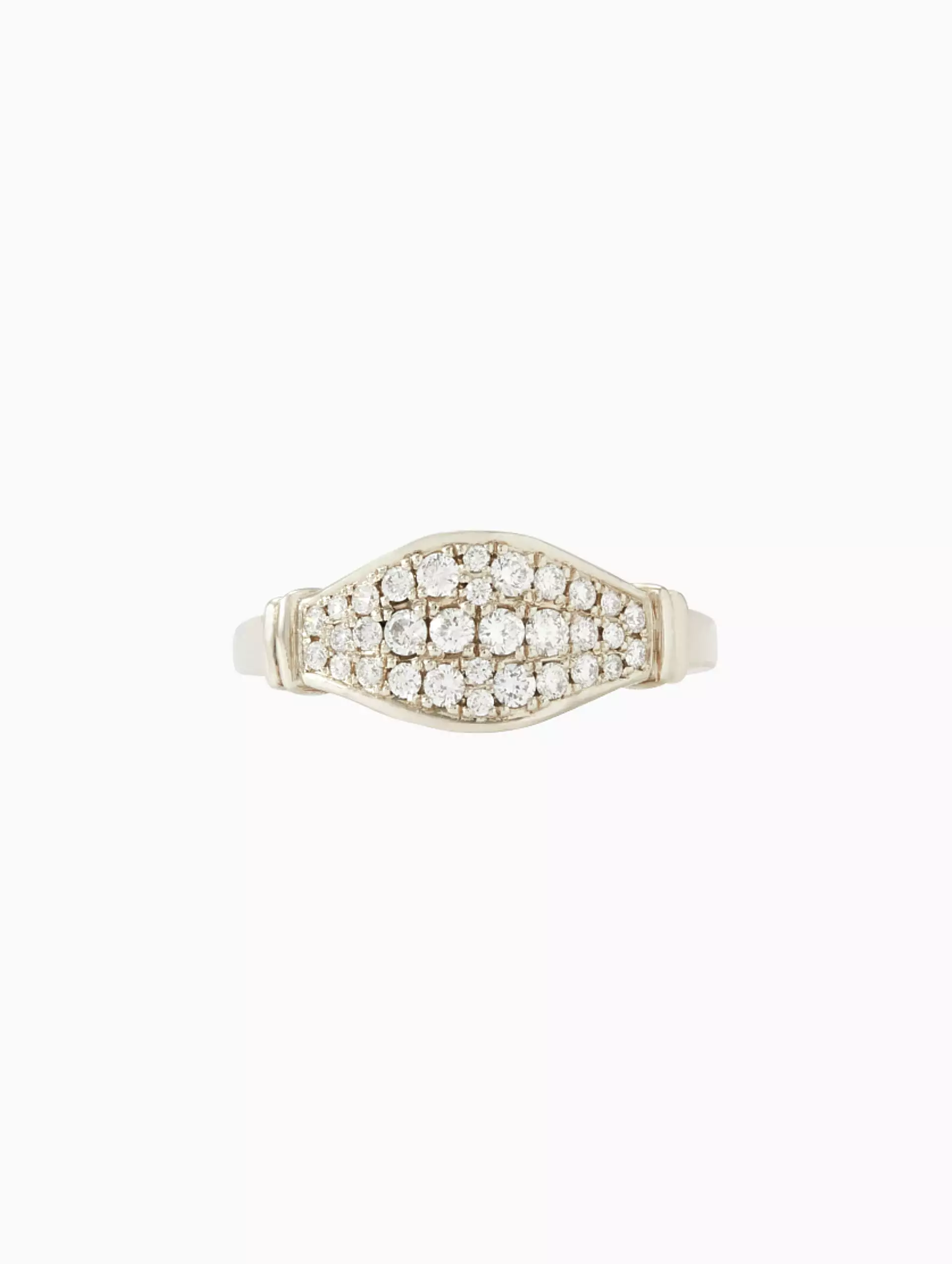 Maia Full Pave Pinky Ring