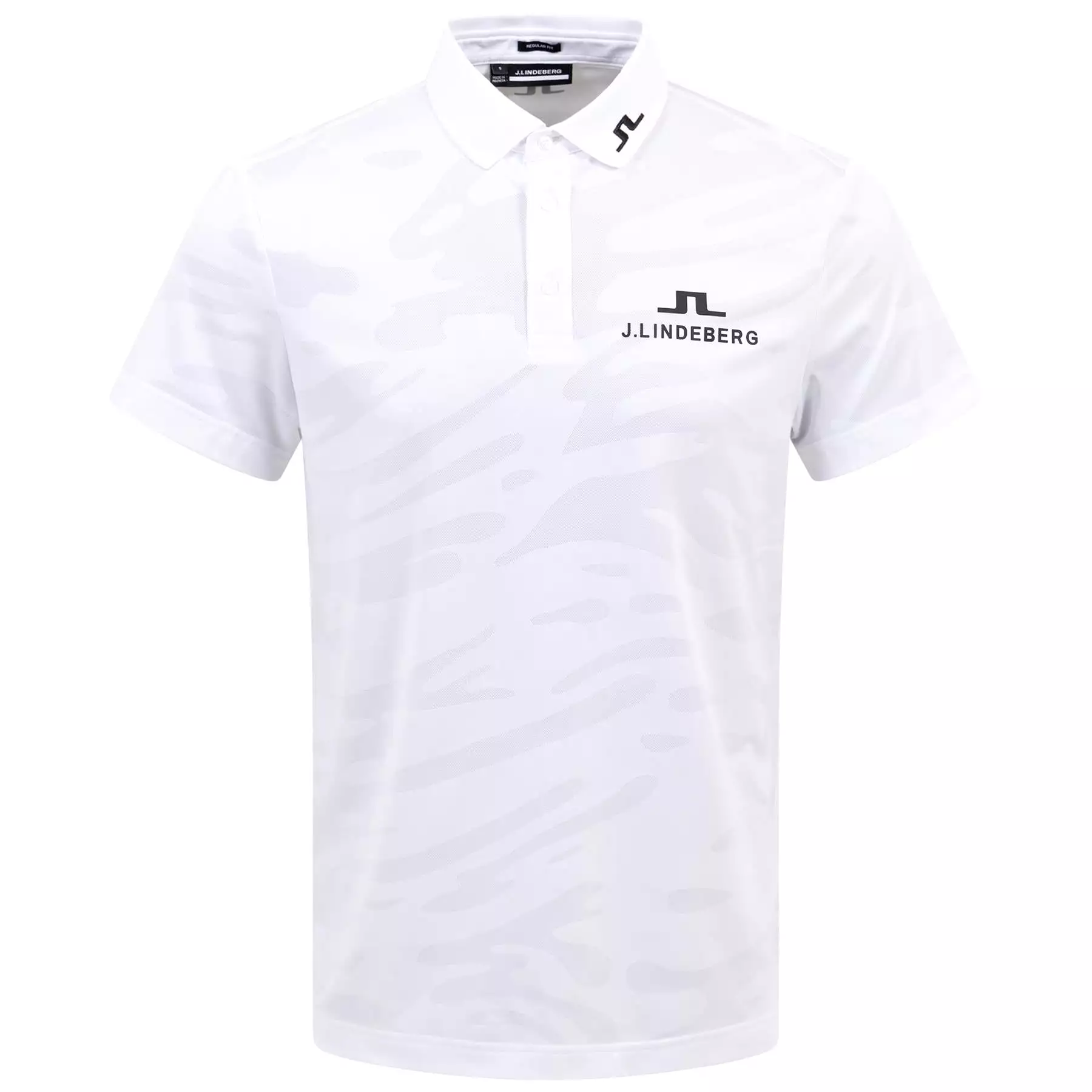 Mat Regular Fit Jacquard Tour Polo White - SS24