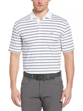 Mens Feeder Stripe Golf Polo