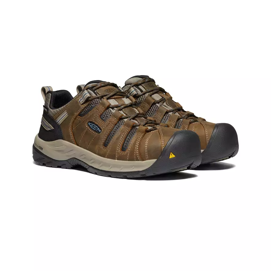 Men's Flint II Waterproof (Steel Toe)  |  Cascade Brown/Orion Blue