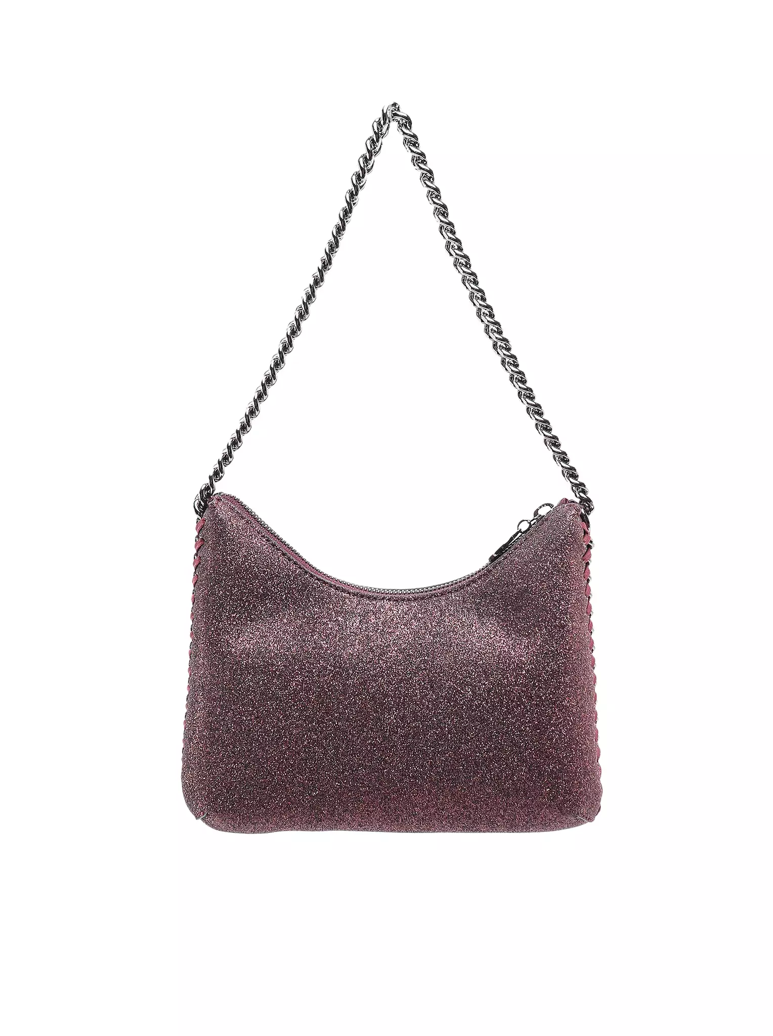 Mini Zip Shoulder Bag Glitter