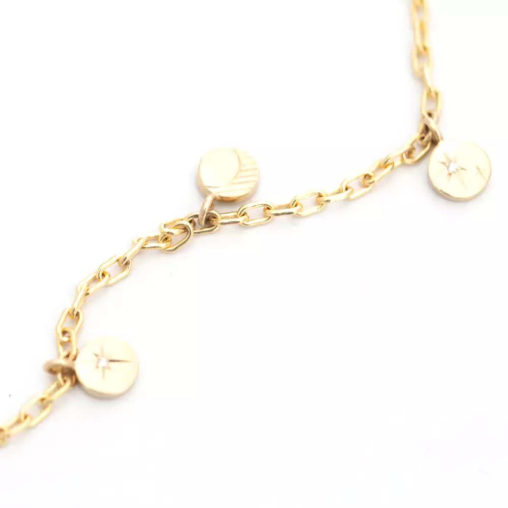 Moonphase Multi Diamond Bracelet