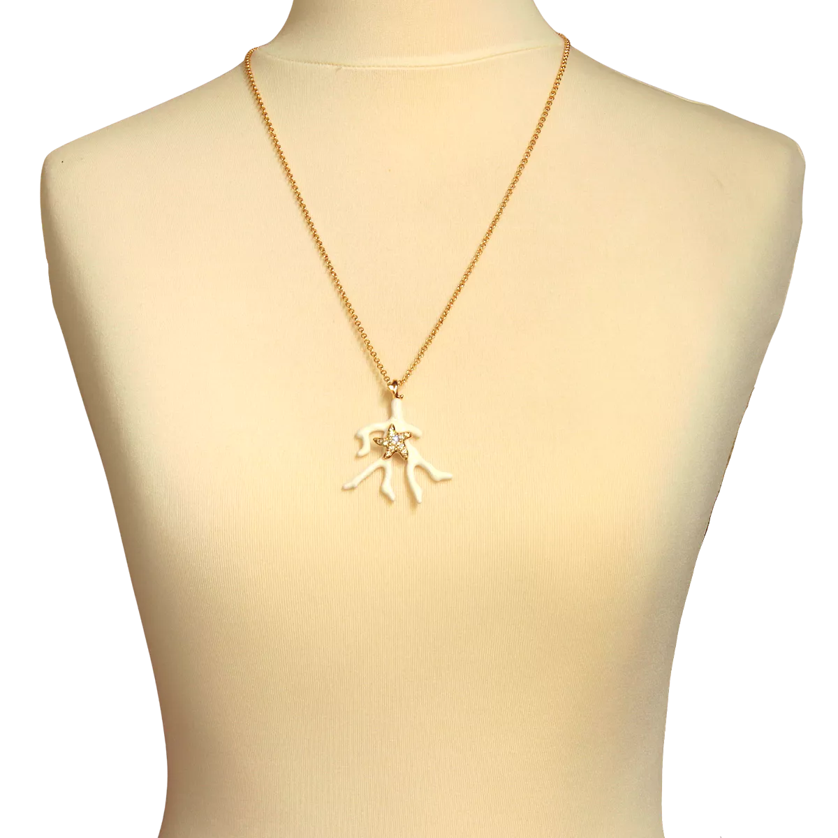 NECKLACE 2840 White color