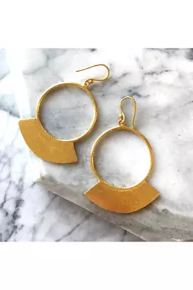 NELL EARRINGS GOLD