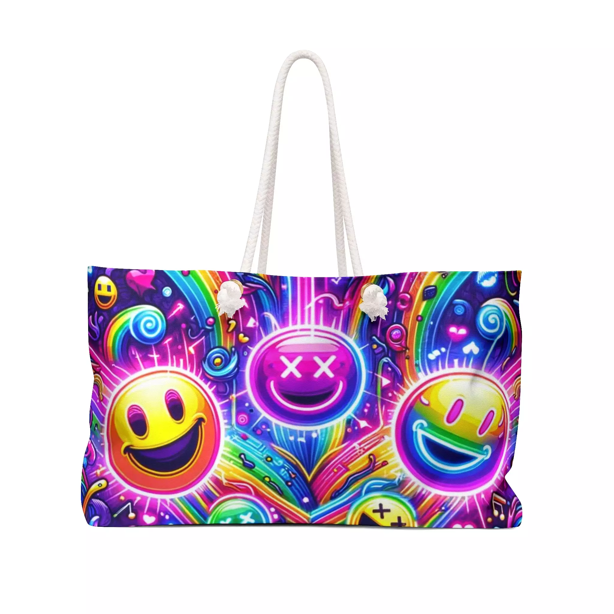 Neon Joy Rave Weekender Bag