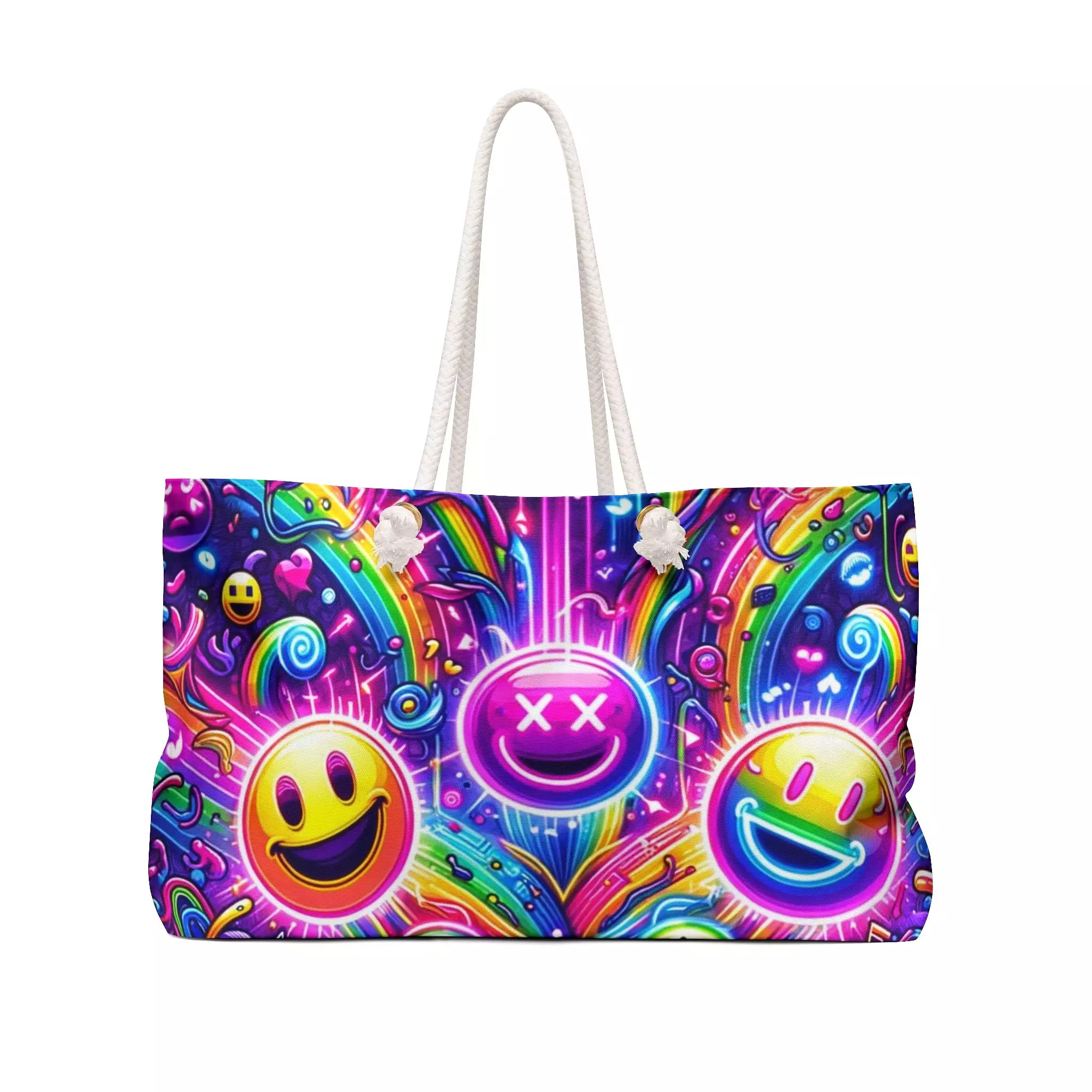 Neon Joy Rave Weekender Bag