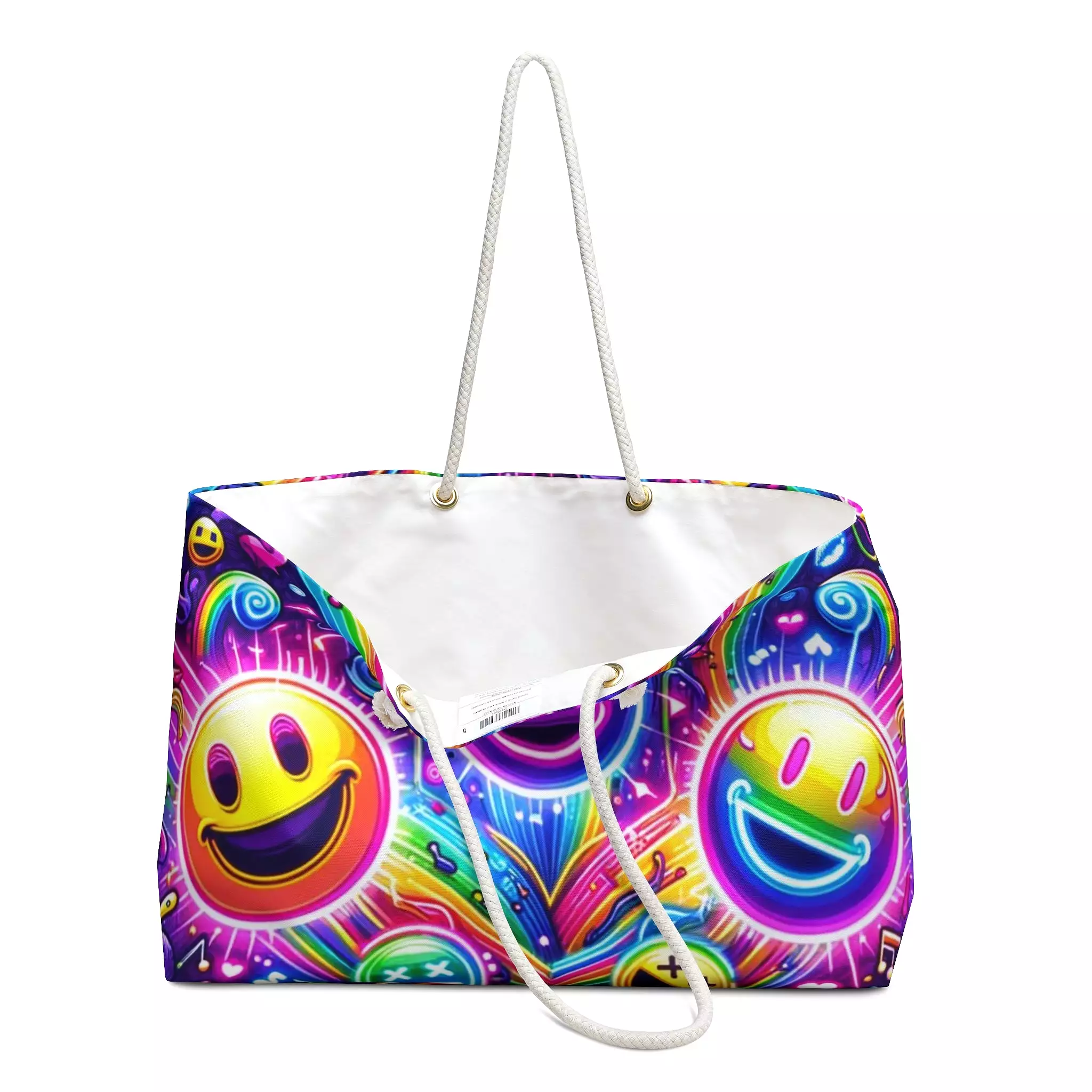 Neon Joy Rave Weekender Bag