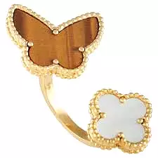 New Butterfly Ring Ladies Exquisite Jewelry  High Quality Cute Fashion Gift