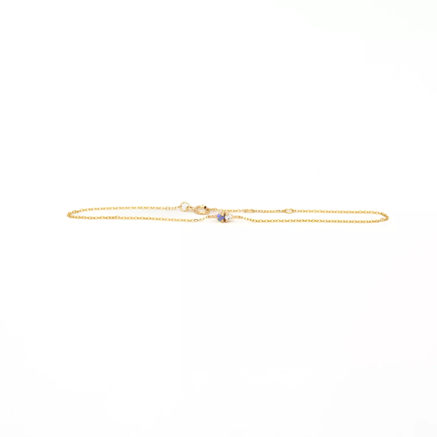 Opal & Diamond Two-Step Bracelet