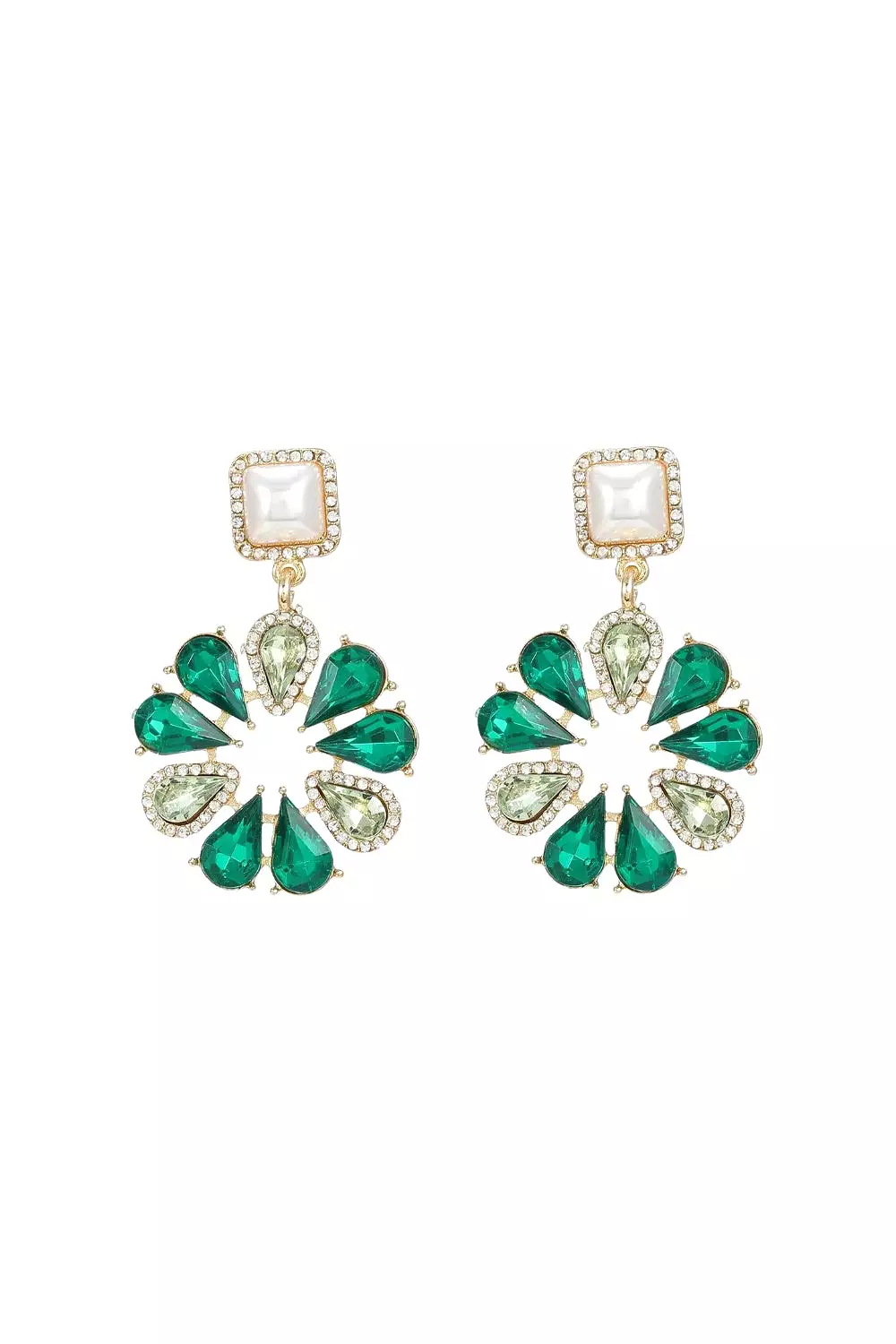 PERFECT PAIR EARRINGS GREEN