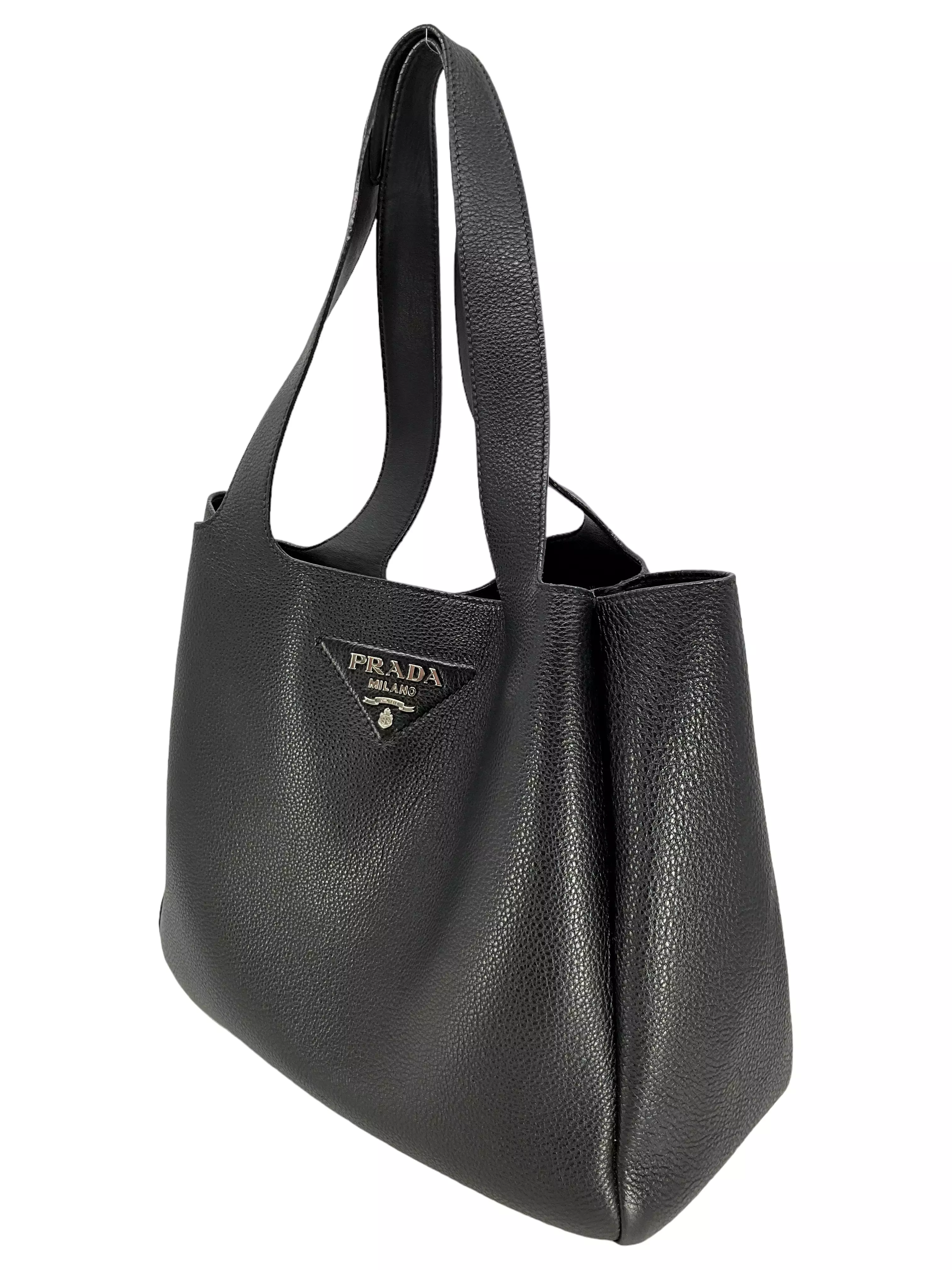 PRADA Vitello Daino Soft Medium Dynamique Tote