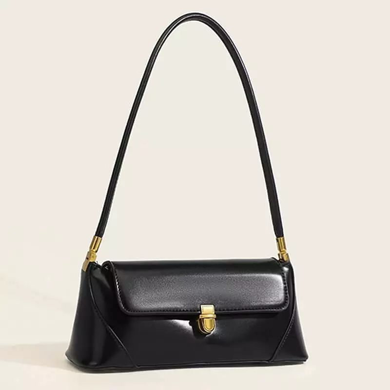 Pure Color Shoulder Bag