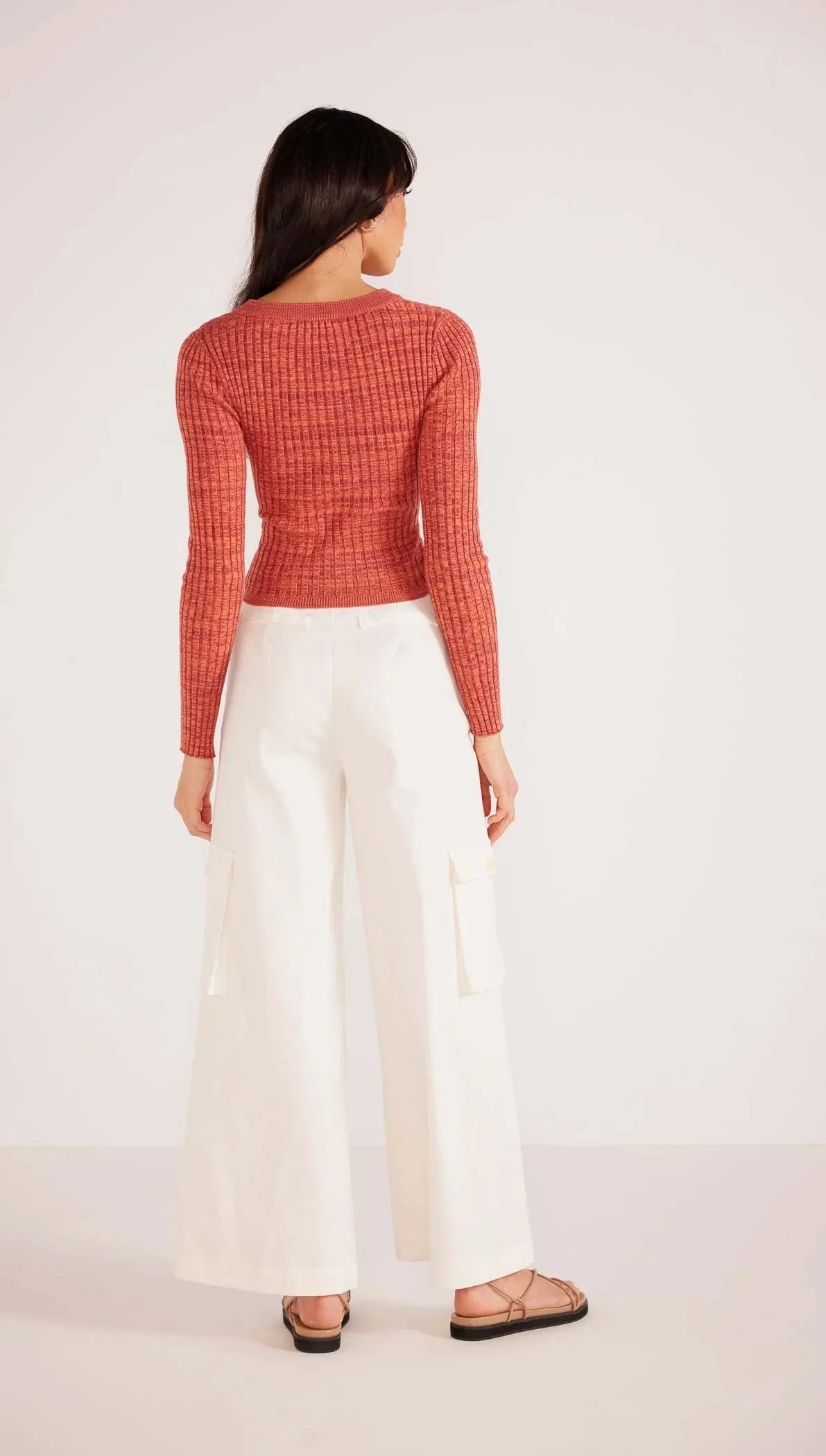 RAPHAEL TWIST KNIT TOP