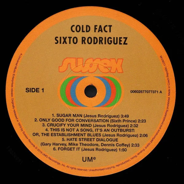 Rodriguez ~ Cold Fact