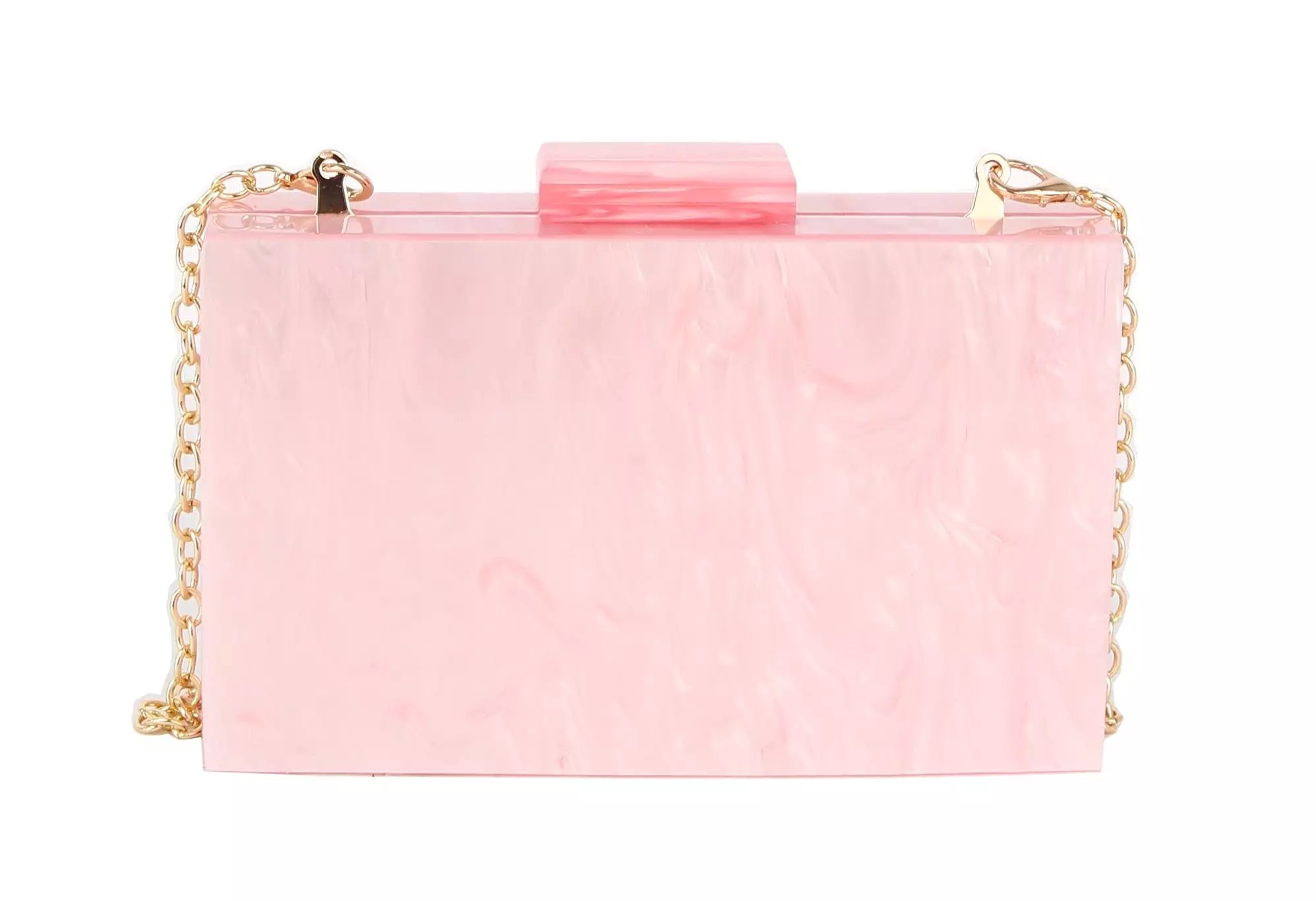 Shell Acrylic Clutch