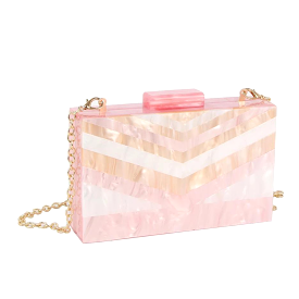 Shell Acrylic Clutch