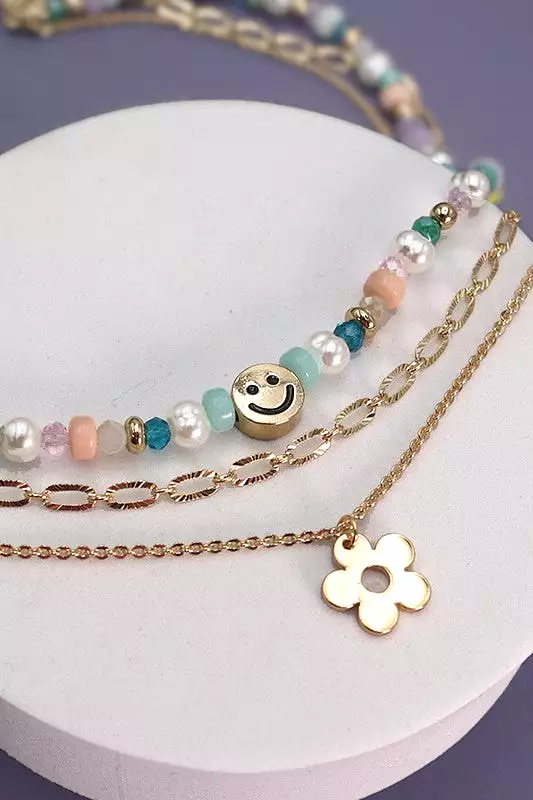 Smiles Charm Necklace