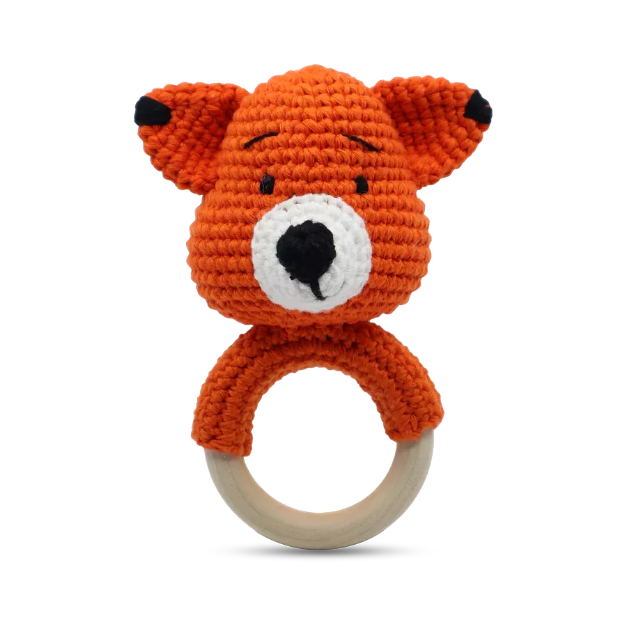 Snuggle Buddies Fox - Ring Rattle