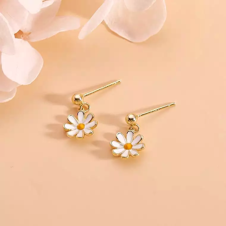 SWEET DAISY EARRINGS BY97000