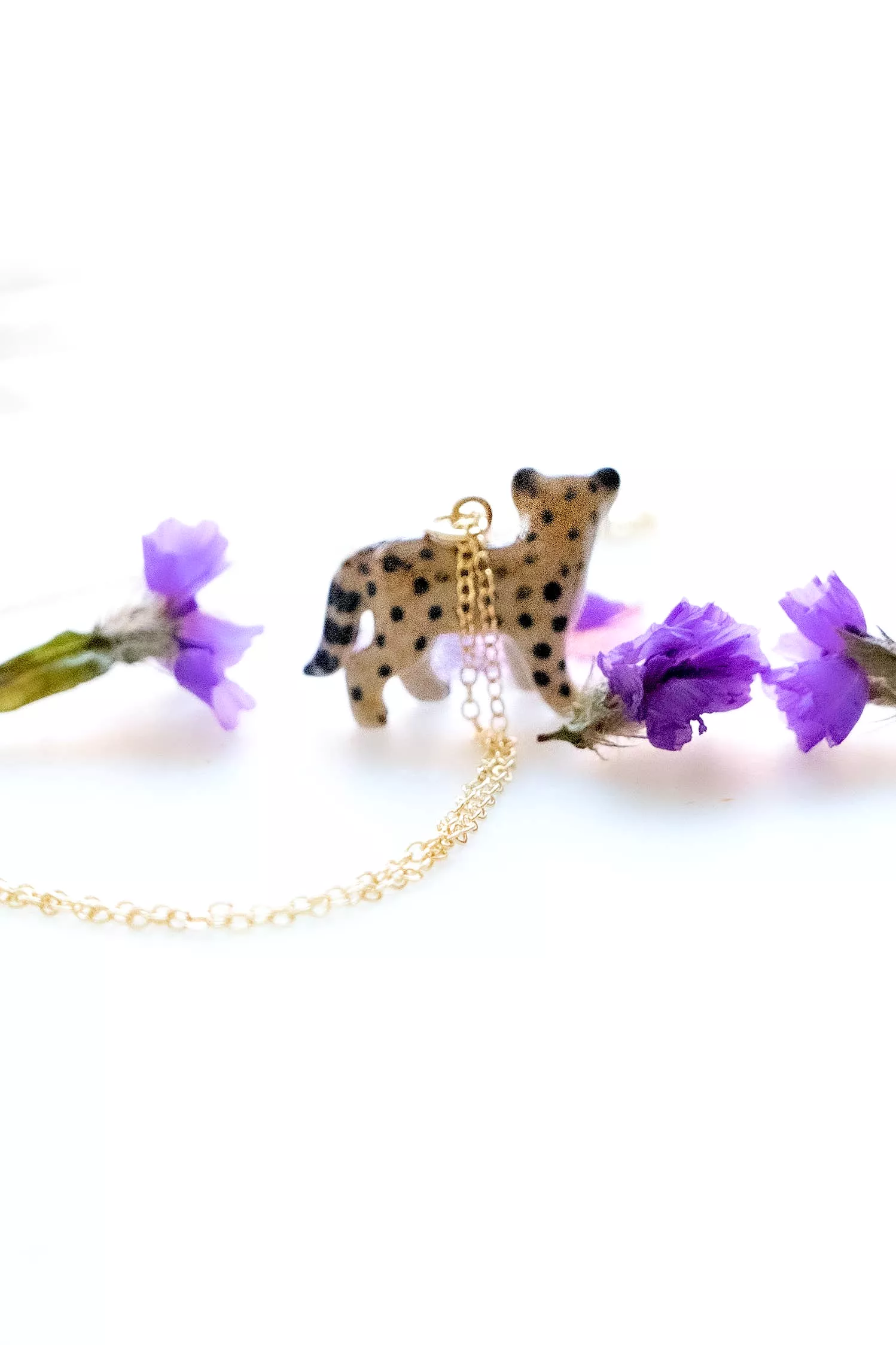 Tiny Cheetah Necklace