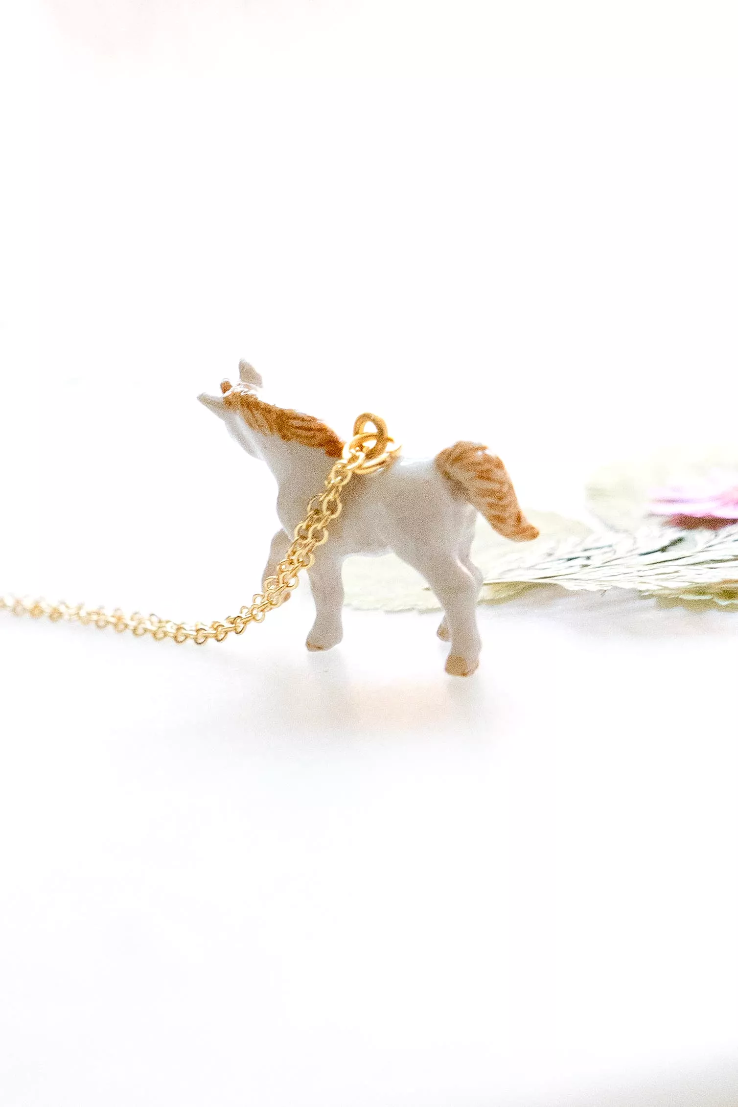 Tiny Unicorn Mama Necklace