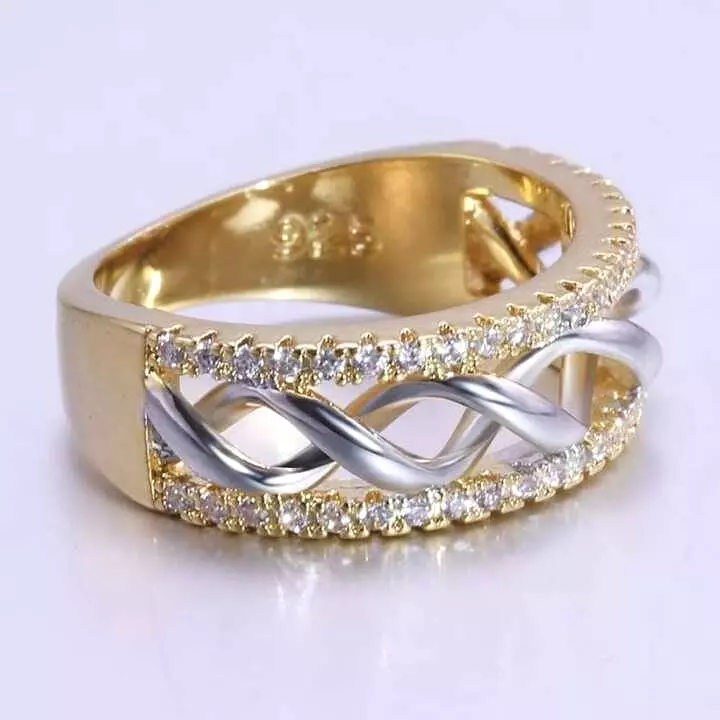 Two Tone Women's Ring X440914