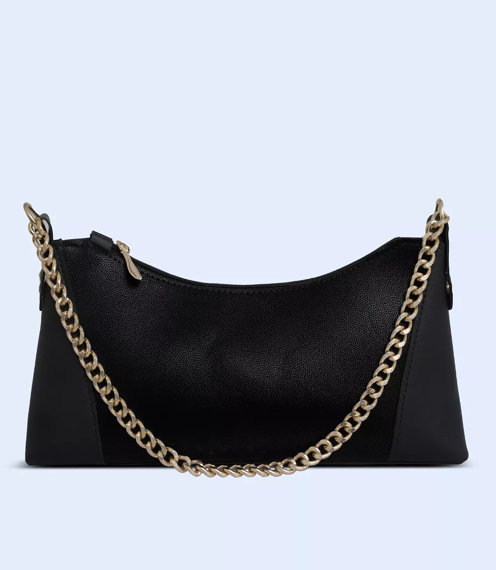 WB2608-BLACK-Women Trendy Bag