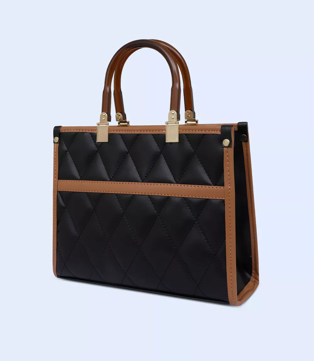 WB2612-BLACK-Women Trendy Bag