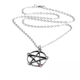 Wiccan Elemental Pentacle Necklace