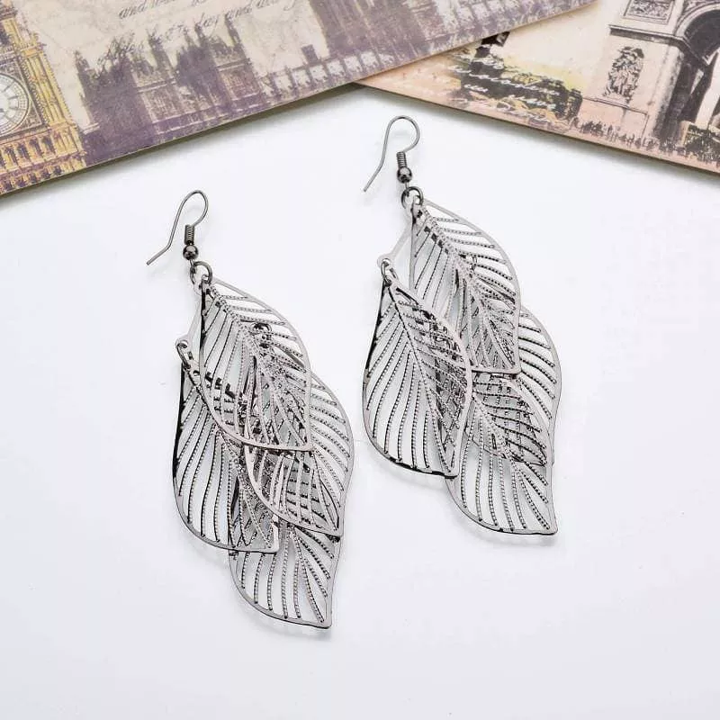 Women's Simple Leaves Earrings