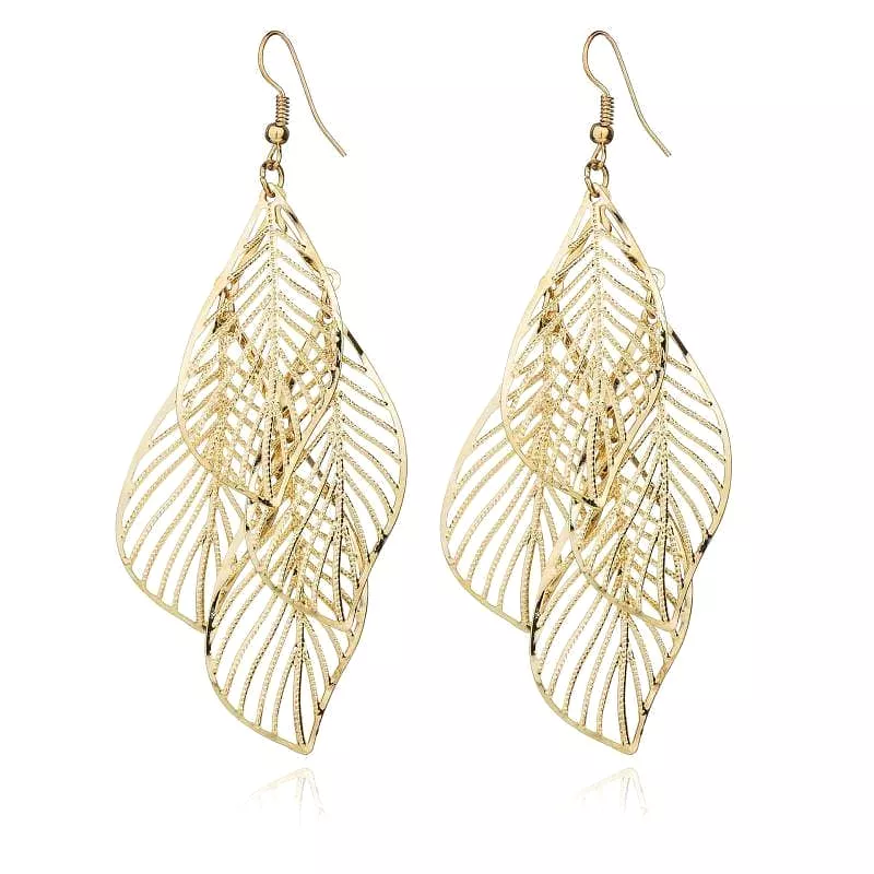 Women's Simple Leaves Earrings