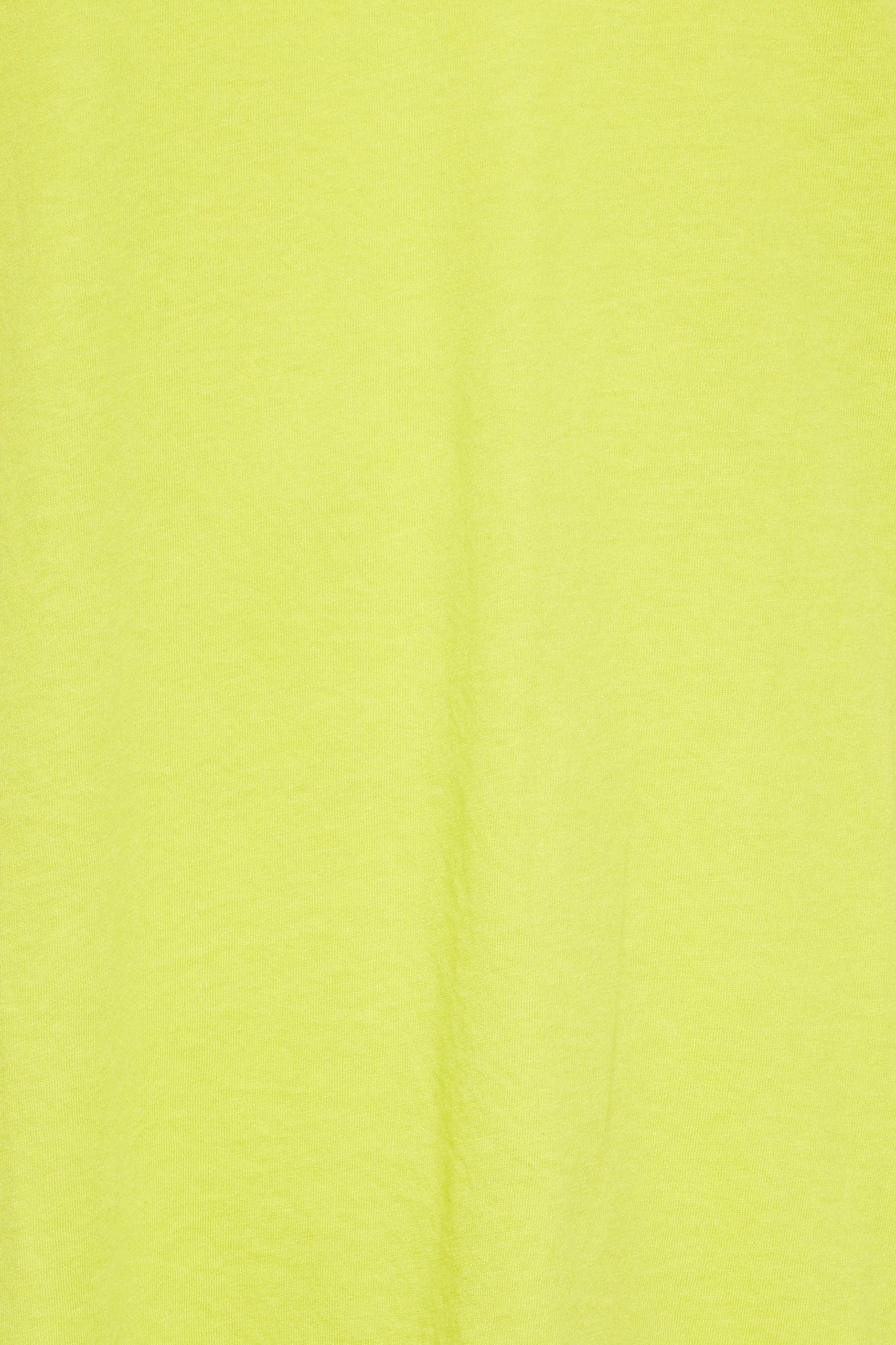 YOURS Curve Lime Green Cold Shoulder Top